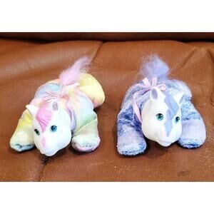 4 Inch Purple Rainbow Pony Unicorm Surprise Babies Colts Collectible Replacement